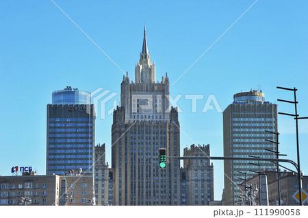 view of the Ministry of Foreign Affairs building in Moscow view of the Ministry of Foreign Affairs building in Moscow 111990058