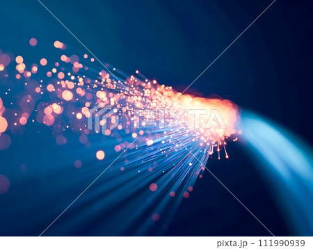 AI-generated content. Fiber Optic Data Transmission AI-generated content. Fiber Optic Data Transmission 111990939