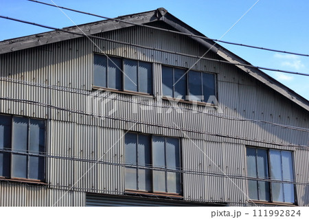 工場　外観（波型スレート外壁） 111992824