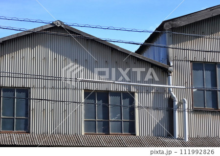工場 外観(波型スレート外壁) 工場 外観(波型スレート外壁) 111992826