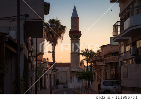 The New Mosque in the old town of Limassol. Cyprus The New Mosque in the old town of Limassol. Cyprus 111996751