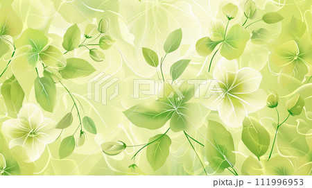 シームレスな花柄 シームレスな花柄 111996953