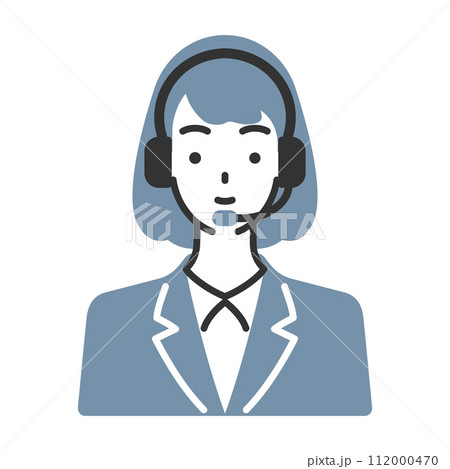 笑顔で丁寧! 親切な女性オペレーター 笑顔で丁寧! 親切な女性オペレーター 112000470