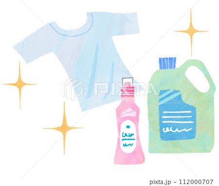 洗濯 洗剤のイラスト 洗濯 洗剤のイラスト 112000707