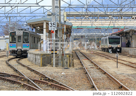 大糸線　信濃大町駅 112002822