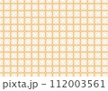 柿のシームレスなパターンの背景イラスト 112003561