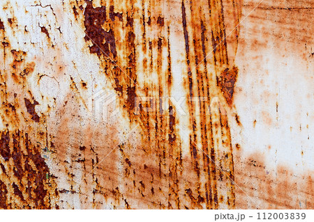 background of peeling paint and rusty old metal background of peeling paint and rusty old metal 112003839