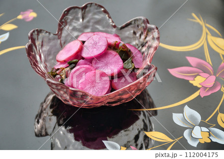 伝統野菜　日の菜の漬物 112004175