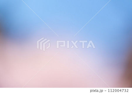 背景素材　グラデーション　寒色系　 112004732
