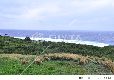 Cape Hedo is located in Yanbaru National Park, the northernmost tip of Okinawa's main island in Japan. 112005348