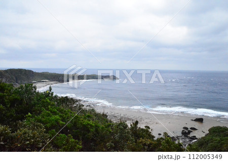 Cape Hedo is located in Yanbaru National Park, the northernmost tip of Okinawa's main island in Japan. 112005349