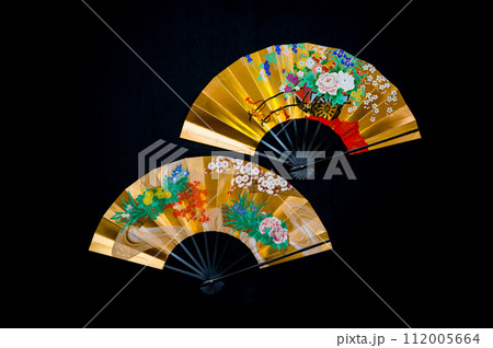 日本的伝統工芸品の舞扇、舞踊や装飾品としも非常に美しい。贈り物にも最適。 112005664
