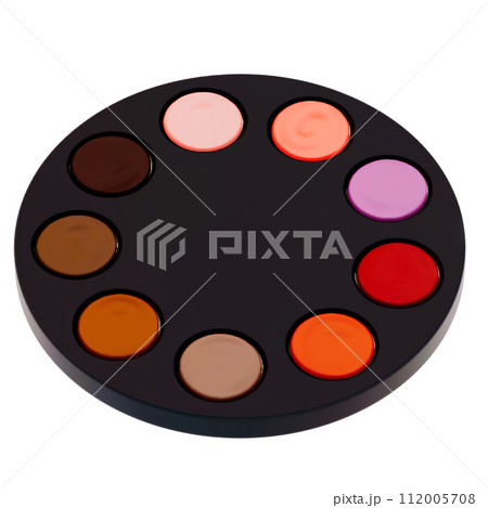 Art supplies for teacher's day Clipart, color Palette, back to school on transparent background, 3D Rendering Art supplies for teacher's day Clipart, color Palette, back to school on transparent background, 3D Rendering 112005708