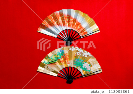 日本的伝統工芸品の舞扇、舞踊や装飾品としも非常に美しい。贈り物にも最適。 112005861