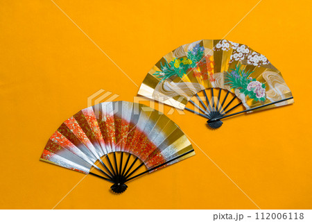 日本的伝統工芸品の舞扇、舞踊や装飾品としも非常に美しい。贈り物にも最適。 112006118