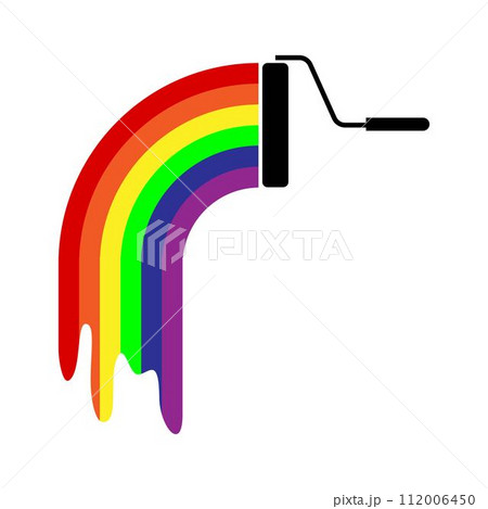paint logo icon vector template 112006450