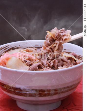 牛丼　箸持ち 112006843