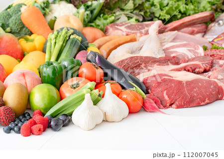 野菜 肉 集合 野菜 肉 集合 112007045