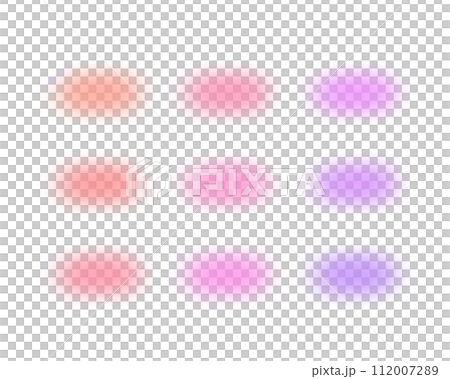 Colorful watercolor style frame material 112007289