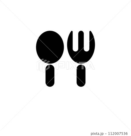 spoon and fork logo  112007536