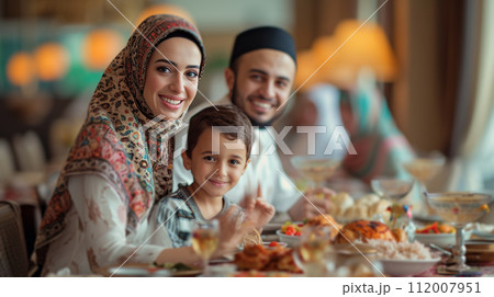Joyous photos depicting families and communities coming together to celebrate the end of Ramadan 112007951