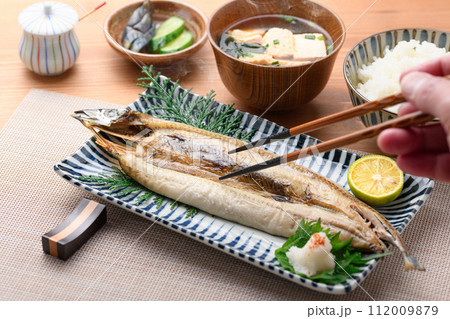 焼きたてのさんま開き（ 一夜干し 干物 ） 112009879