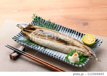 焼きたてのさんま開き( 一夜干し 干物 ) 焼きたてのさんま開き( 一夜干し 干物 ) 112009885