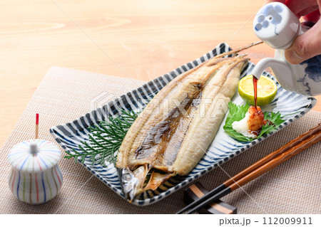 焼きたてのさんま開き（ 一夜干し 干物 ） 112009911