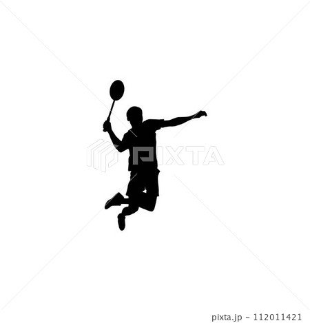 badminton jump smash logo badminton jump smash logo 112011421