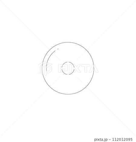 cd or dvd icon vector template cd or dvd icon vector template 112012095