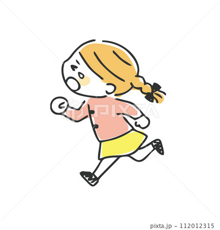 泣きながら走る子供 泣きながら走る子供 112012315