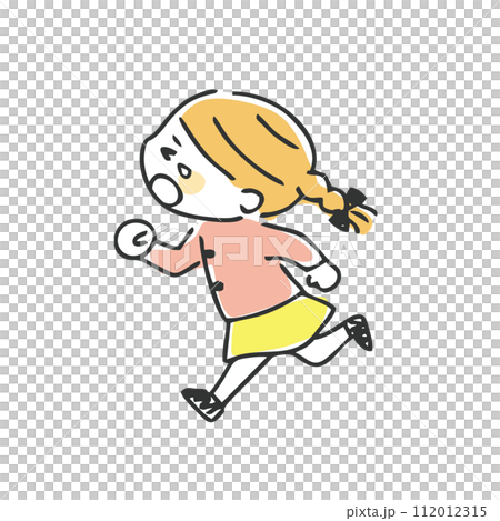 泣きながら走る子供 泣きながら走る子供 112012315