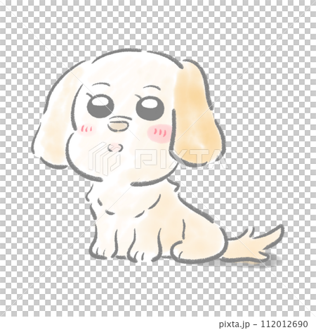 黃金獵犬水彩觸摸 黃金獵犬水彩觸摸 112012690