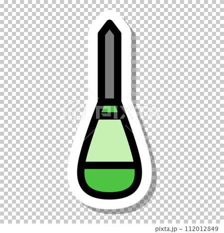 Sticker work tool single item icon screwdriver Sticker work tool single item icon screwdriver 112012849