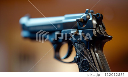 拳銃のイメージ	 112012883