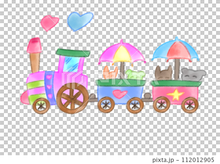 我想搭乘可愛的小火車前往夢鄉 112012905