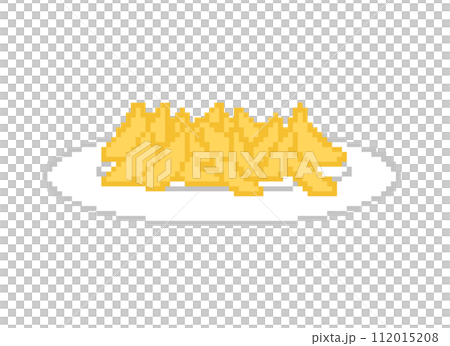 French fries_pixel art 112015208