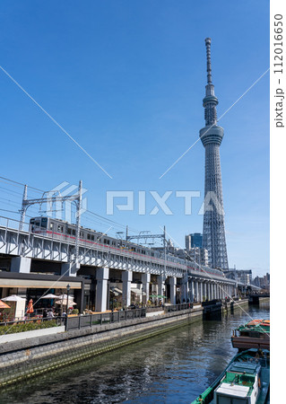 源森橋から見る東京スカイツリー 東京都 台東区 源森橋から見る東京スカイツリー 東京都 台東区 112016650