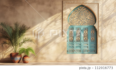 Arabic Style Open Window 112016773