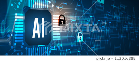 Cyber security and information or network protection. Future cyber technology web services for business and internet project 112016889