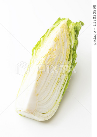白背景に白菜 112020899