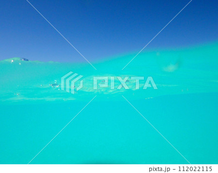 フランス領ポリネシア・タヒチ・ランギロア・ブルーラゴンの海中風景 112022115