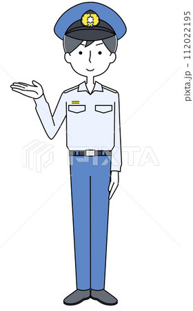 案内　消防士（夏制服） 112022195