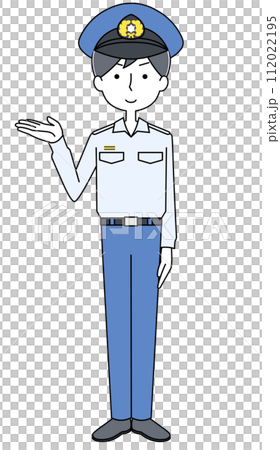 案内　消防士（夏制服） 112022195