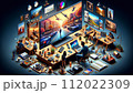 パソコンモニターの新しい形モバイルモニターディスプレイ 112022309