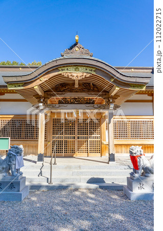 大阪府四條畷市清滝中町の國中神社（大蛇宮）　拝殿 112022715