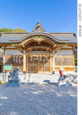 大阪府四條畷市清滝中町の國中神社（大蛇宮）　拝殿 112022718