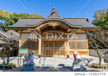 大阪府四條畷市清滝中町の國中神社(大蛇宮) 拝殿 大阪府四條畷市清滝中町の國中神社(大蛇宮) 拝殿 112022719