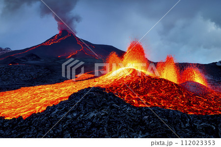 Volcanic Eruption 112023353