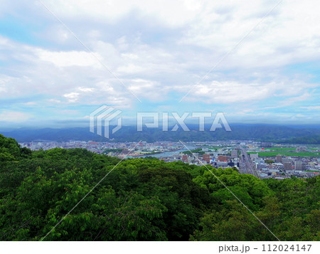 五台山より望む街並み(高知県高知市) 五台山より望む街並み(高知県高知市) 112024147